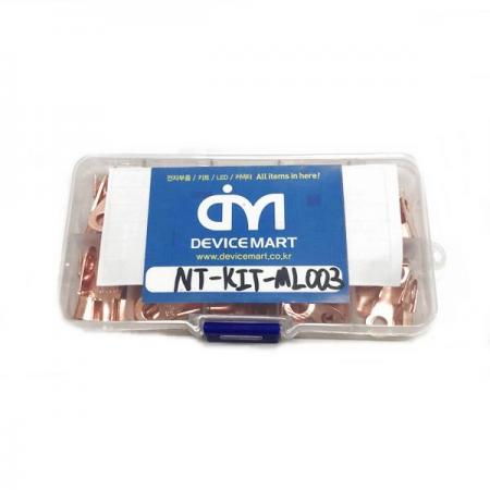 디바이스마트,RLC/수동소자 > 엔지니어 샘플키트 > 압착단자/커넥터 키트,NW3 (New3),링타입 나단자 키트 5종 70개입 [NT-KIT-ML003],다양한 사이즈 5종 70개입 / 불황에 맞서는 저렴한 실속키트 / 전기 배선 작업을 손쉽게 해결 / 각종 전선 및 케이블을 기가와 연결시킬때 사용