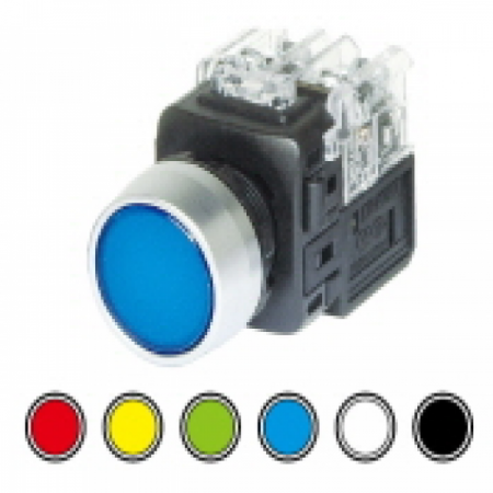 디바이스마트,스위치/부저/전기부품 > 산업용 스위치/제어 기기 > 제어/안전 스위치 > 누름버튼 스위치(25파이 이상),KGAUTO,조광형 누름버튼스위치 - 녹색 [KGX-HAD21G],알루미늄 고급형 22Φ / 자기유지 / 얼터네이트 / 12/24V d.c / 1a1b / 녹색(GREEN) /