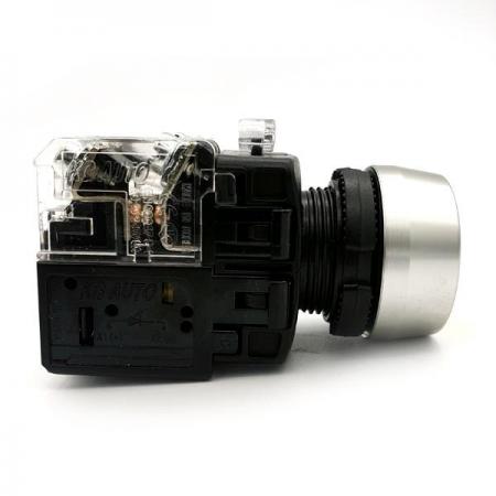 디바이스마트,스위치/부저/전기부품 > 산업용 스위치/제어 기기 > 제어/안전 스위치 > 누름버튼 스위치(25파이 이상),KGAUTO,조광형 누름버튼스위치 - 황색 [KGX-HMD21Y],알루미늄 고급형 22Φ / 자기복귀 / 12/24V d.c / 1a1b / 황색(YELLOW) /