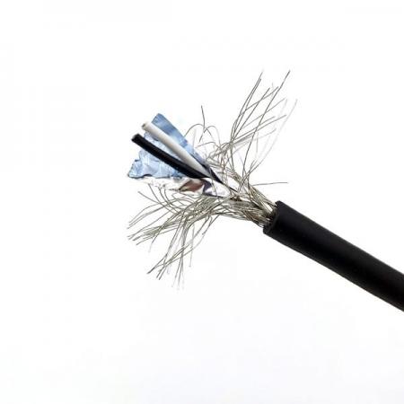 디바이스마트,케이블/전선 > KS/UL/절연전선 > UL절연전선 > UL2464 (Computer Cable) 절연전선,,UL2464 (RS232) 실드 케이블 24AWG × 2C 검정색 1롤 (300M),실드 처리된 UL2464 컴퓨터 케이블 / RS232 통신 케이블로 사용 / 규격 : 24AWG × 2C (2가닥) / 색상 : 검정색 / 길이 : 1롤 (300M) 코어 타입 / 전압 : 300V / 온도 : 80˚ / 전기, 전자 장비의 신호 전송용