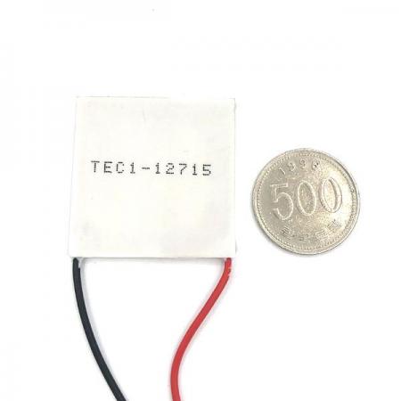 디바이스마트,RLC/수동소자 > 필터/페라이트코어/펠티어 > 열전기/펠티어모듈 > 펠티어소자,SZH,펠티어소자 TEC1-12715 40*40mm [SZH-PT007],펠티어 냉각소자 / 사이즈 40x40 / 정격 전압 12V / 최대 전압 15.5V / 최대 전류 11.8A / 소비전력 142W