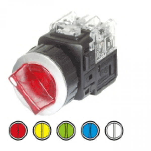 조광형 셀렉터 스위치 - 황색 [KGT-L2M1VY]