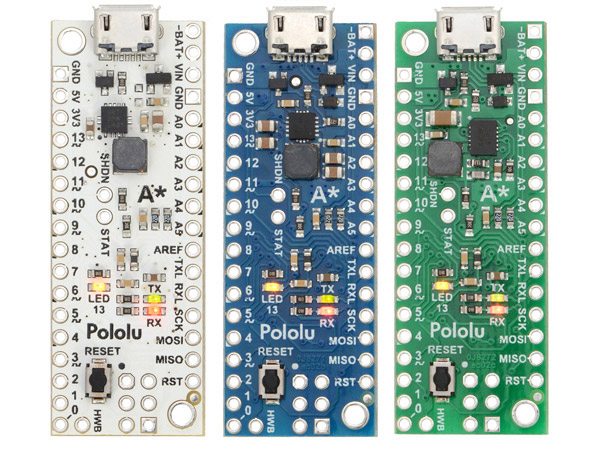 디바이스마트,오픈소스/코딩교육 > 아두이노 > 아두이노 호환보드,Pololu,A-Star 32U4 Mini ULV #3102,ATmega32U4 기반의 아두이노 호환 모듈. (USB 케이블 별매)