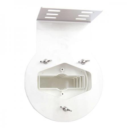 디바이스마트,공구함/작업대/엔클로저 > 플라스틱 엔클로저 > 전기접속배선함용 엔클로저,에스티에이 코퍼레이션(주),태양열 차광통 (대형) [STL_SRS],온도습도 측정 시 직사광선 / 직접적인 비 혹은 눈으로부터 보호 / 규 격 : 150(H)*139(Φ)