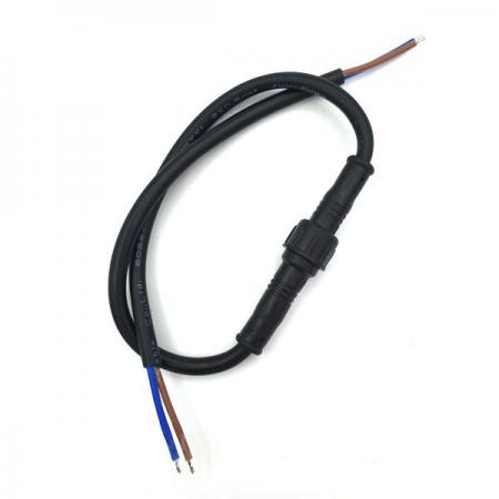 디바이스마트,커넥터/PCB > 파워커넥터 > 블레이드형 커넥터 > 하우징,SZH,IP67 0.5mm² 2Core 방수 케이블 커넥터 [SZH-CH231],방수 전원 케이블 커넥터 SET / IP67 / 와이어 외경 5.0mm / 정격전류 4A, 허용 전압 ~500V / 2pin / AWG22