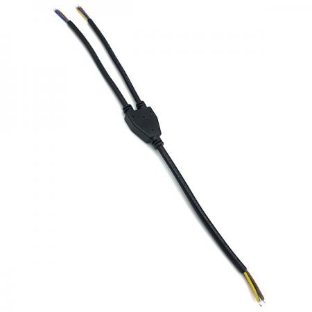 디바이스마트,케이블/전선 > 어셈블리 케이블 > 특수 커넥터 케이블,SZH,Y형 3Core 2port 케이블 [SZH-CH245],Y형 케이블 조인트 / 1 in 2 out / 3pin / main line 1.0mm / branch line 0.75mm