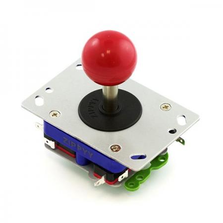 디바이스마트,스위치/부저/전기부품 > 스위치 > 조이스틱 스위치,SparkFun,Arcade Joystick - Short Handle [COM-09182],4방향 Pacman형 조이스틱 / ABS 플라스틱 소재 , 전체 길이 : 101mm / Base : 97x65mm