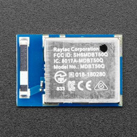 디바이스마트,오픈소스/코딩교육 > 파이썬/IoT 개발 보드 > nRF52840/nRF54L15,Adafruit,nRF52840 Bluetooth Low Energy Module with USB - MDBT50Q-1M [ada-4078],이 제품에는 BLE 라디오, USB 및 대부분의 지원 회로 및 칩 안테나와 통합되는 Nordic nRF52840 Cortex M4 칩이 포함되어 있습니다. / 32비트 ARM® Cortex ™ M4F CPU / 공급 전압: 1.7V - 5.5V / 48 GPIO / Bluetooth 5, IEEE 802.15.4, 2.4GHz 송수신기 / 외부 USB 시리얼 칩이 필요 없음
