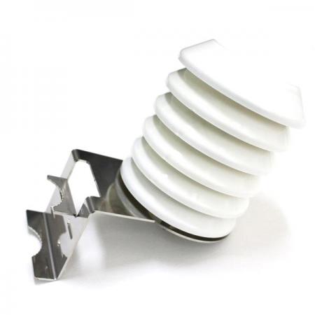 디바이스마트,공구함/작업대/엔클로저 > 플라스틱 엔클로저 > 전기접속배선함용 엔클로저,에스티에이 코퍼레이션(주),태양열 차광통 (소형) [STL_MSRS],온도습도 측정 시 직사광선 / 직접적인 비 혹은 눈으로부터 보호 / 규격 : 129(H)*106(Φ)