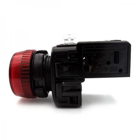 디바이스마트,스위치/부저/전기부품 > 산업용 스위치/제어 기기 > 제어/안전 스위치 > 기타 스위치,KGAUTO,표시등 [KGP-ND2R] 적색(RED),PILOT LAMP / 플라스틱 일반형 22Φ / 12/24V d.c / 적색(RED)