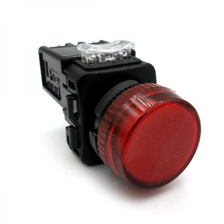 디바이스마트,스위치/부저/전기부품 > 산업용 스위치/제어 기기 > 제어/안전 스위치 > 기타 스위치,KGAUTO,표시등 [KGP-ND2R] 적색(RED),PILOT LAMP / 플라스틱 일반형 22Φ / 12/24V d.c / 적색(RED)