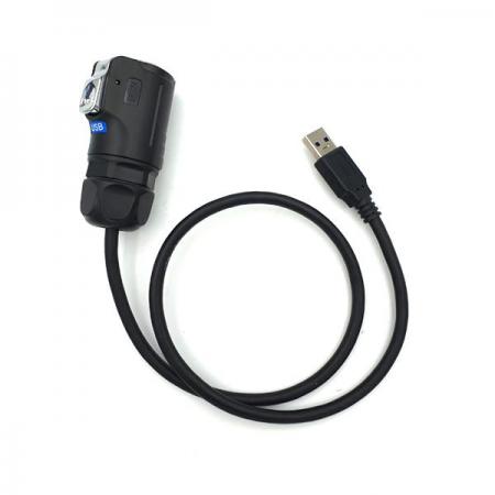 디바이스마트,커넥터/PCB > 산업/의료/방수 커넥터 > CNLINKO 방수 커넥터 > USB/HDMI,CNLINKO,USB 3.0 방수 써큘러 케이블 [LP24-USB3-MP-MP-0D5M-001],방수 USB 3.0 / 데이터 커넥터 플러그 / Male / IP67 / 26-24AWG / LP-24