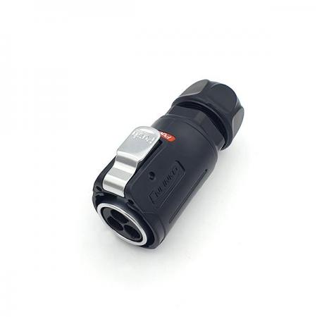 디바이스마트,커넥터/PCB > 산업/의료/방수 커넥터 > CNLINKO 방수 커넥터 > 파워 플러그,CNLINKO,방수 파워 플러그 Male 3핀 [LP-24-C03PE-01-001],전원 파워 커넥터 / 믹스 / Male / IP67 / 3pin / 14-12AWG / 정격 전류 : 25A / 작동 전압 : 500V / LP-24 PE