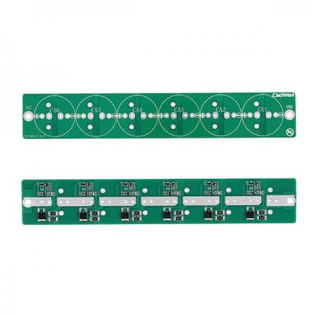 디바이스마트,RLC/수동소자 > (C) 캐패시터 > 기타/악세사리,유니즈,슈퍼 캐패시터  2.7v 500F용 조립 보드 6구,DC 2.7V / 500F / 보호회로 / 조립 PCB 기판 / 6구 / 슈퍼 캐패시터용