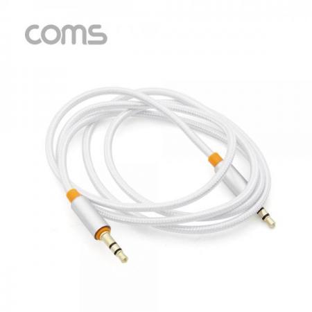 디바이스마트,케이블/전선 > 영상/음향 케이블 > 스테레오/RCA 케이블,Coms,AUX 스테레오 케이블 / 3극 / 패브릭 / 1M [ID738], AUX 스테레오 케이블 / 3극 / 패브릭 / 1M