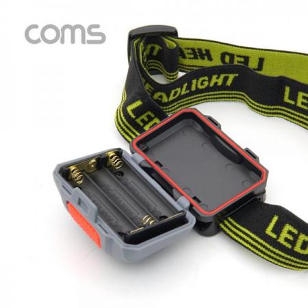 디바이스마트,EV 전기차/캠핑카/그린에너지 > 캠핑/보트 악세사리 > 캠핑용품 > 랜턴/램프,Coms,헤드램프 (3W, WHITE 1LED+RED 2LED) / 건전지(AAAX3) / LED 램프 [ID765], 헤드램프 (3W/ White 1LED+Red 2LED) / 건전지(AAAx3) / LED 램프