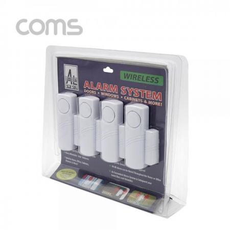 디바이스마트,사무/생활/서적 > 차량/생활/IOT > IOT/생활/취미,Coms,도어 알람 세트(무선), 문/창문등 4개 1세트 [ND656], 도어 알람 세트(무선)/ 문/창문등 4개 1세트