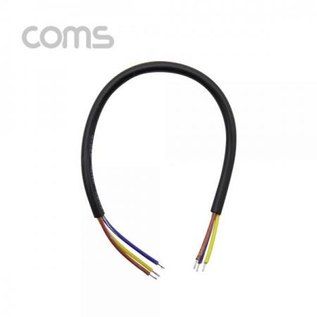 디바이스마트,케이블/전선 > PC/네트워크/통신 케이블 > 전원/파워 케이블,Coms,전원 케이블(3선/제작용) 30CM [BB185], 전원 케이블(3선/제작용) 30cm