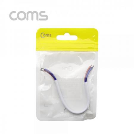 디바이스마트,케이블/전선 > PC/네트워크/통신 케이블 > 전원/파워 케이블,Coms,전원 케이블(2선/제작용) - 15CM [BB184], 전원 케이블(2선/제작용) - 15cm