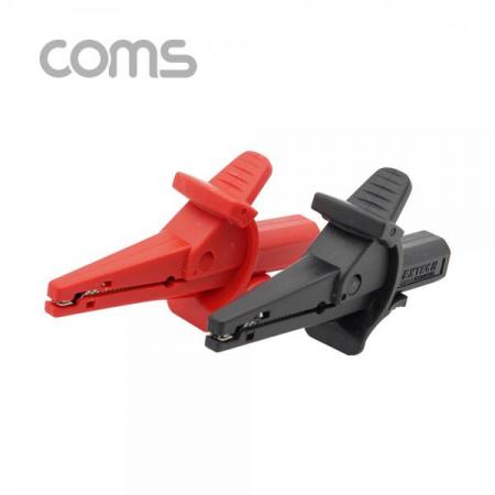 디바이스마트,스위치/부저/전기부품 > 지원부품 > 집게클립,Coms,악어 클립(슬라이드 고정 / 상하 비대칭) [BB156],악어 클립(슬라이드 고정 / 상하 비대칭)