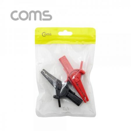 디바이스마트,스위치/부저/전기부품 > 지원부품 > 집게클립,Coms,악어 클립(슬라이드 고정 / 상하 비대칭) [BB156],악어 클립(슬라이드 고정 / 상하 비대칭)