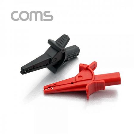 디바이스마트,스위치/부저/전기부품 > 지원부품 > 집게클립,Coms,악어 클립(슬라이드 고정 / 상하 비대칭) [BB156],악어 클립(슬라이드 고정 / 상하 비대칭)