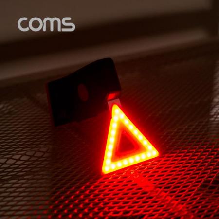 디바이스마트,LED/LCD > LED 인테리어조명 > 장식용 LED,Coms,자전거 안전 점멸기, 삼각 LED, RED+YELLOW LIGHT [BB152], 자전거 안전 점멸기/ 삼각 LED/ Red+Yellow Light