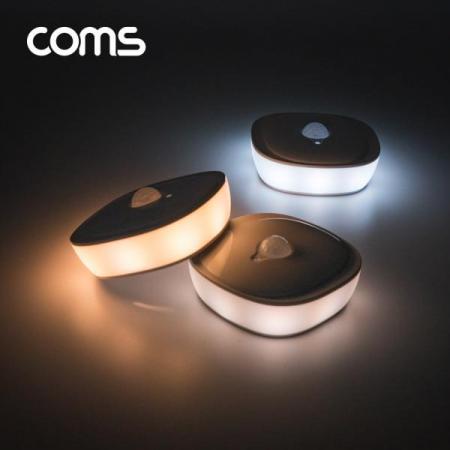 디바이스마트,컴퓨터/모바일/가전 > 가구/사무용품/공구 > 조명기기 > 센서등,Coms,LED 센서등/센서감지 램프 원형 3000K 전구색 (수동/자동 선택스위치) / BAN1 [EK566], LED 센서등/센서감지 램프 원형 3000K 전구색 (수동/자동 선택스위치) / ban1