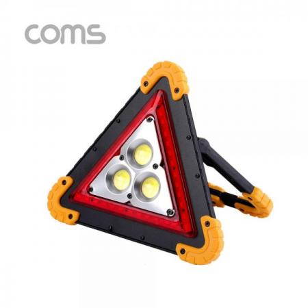 디바이스마트,LED/LCD > LED 인테리어조명 > 장식용 LED,Coms,작업용 LED 라이트(18650X2 & AAX4) USB 충전 / LED 비상등 램프 / 3X COB + RED LED [BB112], 작업용 LED 라이트(18650x2 & AAx4) USB 충전 / LED 비상등 램프 / 3X COB + Red LED