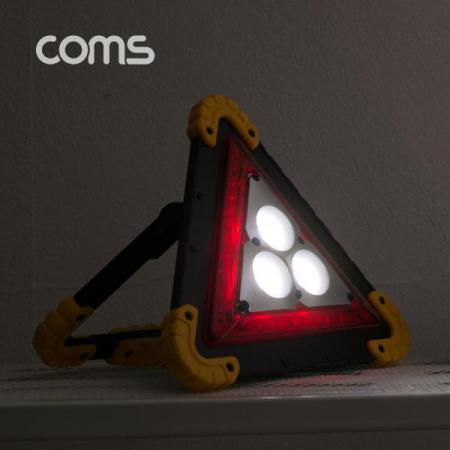 디바이스마트,LED/LCD > LED 인테리어조명 > 장식용 LED,Coms,작업용 LED 라이트(18650X2 & AAX4) USB 충전 / LED 비상등 램프 / 3X COB + RED LED [BB112], 작업용 LED 라이트(18650x2 & AAx4) USB 충전 / LED 비상등 램프 / 3X COB + Red LED
