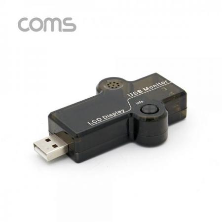 디바이스마트,계측기/측정공구 > 전기/전자 계측기 > 전압계,Coms,USB 테스터기(전류/전압 측정) [BT543], USB 테스터기(전류/전압 측정)