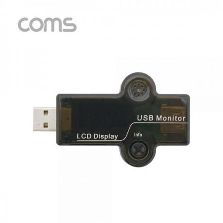 디바이스마트,계측기/측정공구 > 전기/전자 계측기 > 전압계,Coms,USB 테스터기(전류/전압 측정) [BT543], USB 테스터기(전류/전압 측정)