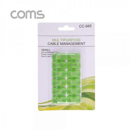 디바이스마트,컴퓨터/모바일/가전 > 네트워크/케이블/컨버터/IOT > 네트워크 자재/공구/타이 > 케이블타이/몰드,Coms,케이블 오거나이저(홀더형), GREEN / 케이블 정리기 [BT517], 케이블 오거나이저(홀더형)/ Green / 케이블 정리기