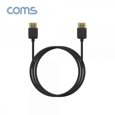 디바이스마트,케이블/전선 > 영상/음향 케이블 > HDMI 케이블,Coms,HDMI 슬림 케이블(V1.4) GRAY / 1.5M [BT587], HDMI 슬림 케이블(V1.4) Gray / 1.5M
