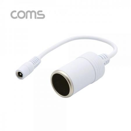 디바이스마트,컴퓨터/모바일/가전 > 게임/취미/캠핑용품 > 차량내부용품 > 실내용품,Coms,차량용 시가 전원 케이블(DC 변환) 시가 소켓 TO DC 5.5 F 잭 / 시가잭(시거잭) / WHITE [BT562],차량용 시가 전원 케이블(DC 변환) 시가 소켓 to DC 5.5 F 잭 / 시가잭(시거잭) / White