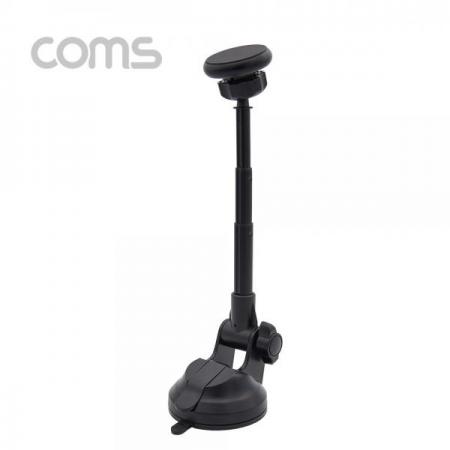 디바이스마트,사무/생활/서적 > 차량/생활/IOT > 차량내부용품 > 차량용 거치대,Coms,차량용 스마트폰 거치대, 유리 및 대시보드 흡착식 / 3단 길이조절 / 각도 조절 [BT528], 차량용 스마트폰 거치대/ 유리 및 대시보드 흡착식 / 3단 길이조절 / 각도 조절