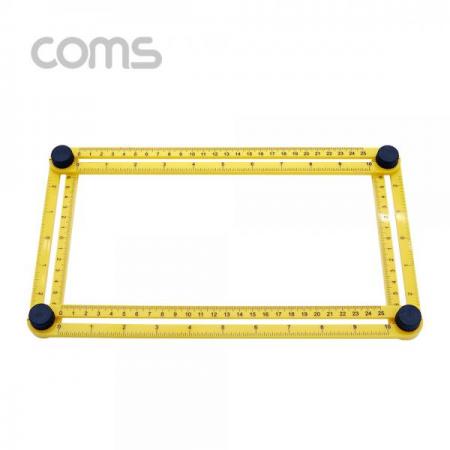 디바이스마트,수공구/전자공구/전동공구 > 작업공구 > 가정/생활용 공구,Coms,접이식 측정자 / 멀티 앵글 룰러 / 폴더블 [BT577],접이식 측정자 / 멀티 앵글 룰러 / 폴더블