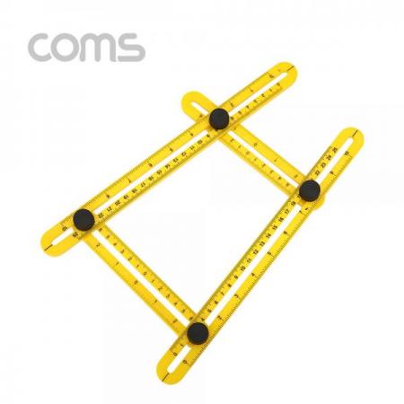 디바이스마트,수공구/전자공구/전동공구 > 작업공구 > 가정/생활용 공구,Coms,접이식 측정자 / 멀티 앵글 룰러 / 폴더블 [BT577],접이식 측정자 / 멀티 앵글 룰러 / 폴더블