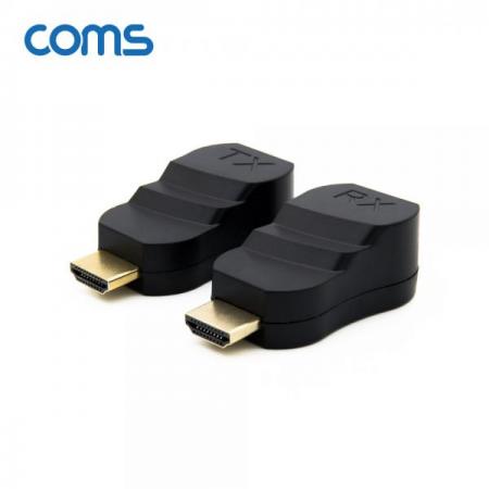 디바이스마트,컴퓨터/모바일/가전 > 네트워크/케이블/컨버터/IOT > 리피터/젠더/전원 케이블 > 컨버터,Coms,HDMI 리피터(RJ45) [BT582], HDMI 리피터(RJ45)