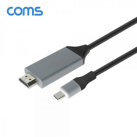 디바이스마트,케이블/전선 > 영상/음향 케이블 > HDMI 케이블,Coms,USB 3.1 컨버터 케이블, 2M (TYPE C TO HDMI 변환, 갤S8/S8 PLUS/노트8/LG V30 전용, 검정) [BT583],USB 3.1 컨버터 케이블/ 2M (Type C to HDMI 변환/ 갤S8/S8 Plus/노트8/LG V30 전용/ 검정)