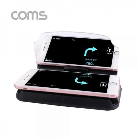 디바이스마트,사무/생활/서적 > 차량/생활/IOT > 차량내부용품 > 차량용 거치대,Coms,차량용 HUD 헤드업 디스플레이 스마트폰 리플렉터 거치대/스마트폰 내비게이션 거치대 [BT237], 차량용 HUD 헤드업 디스플레이 스마트폰 리플렉터 거치대/스마트폰 내비게이션 거치대