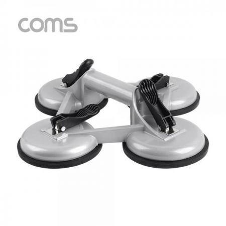 디바이스마트,수공구/전자공구/전동공구 > 작업공구 > 가정/생활용 공구,Coms,흡착기(진공흡착판) / 유리 흡착기 / 4개 흡착패드 [BT505], 흡착기(진공흡착판) / 유리 흡착기 / 4개 흡착패드