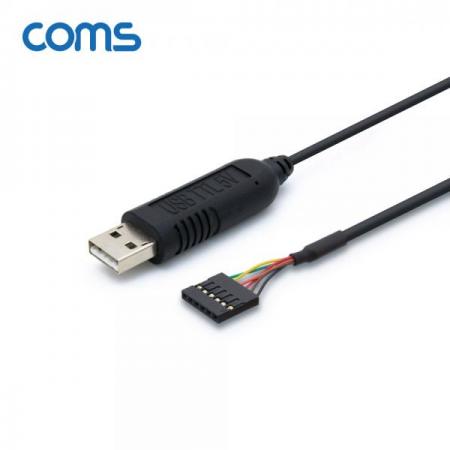 디바이스마트,MCU보드/전자키트 > 개발용 장비 > USB/RS232/RS485 컨버터,Coms,USB TO TTL(6P HOUSING) 5V 케이블 1.8M [WT162],USB to TTL(6P Housing) 5V 케이블 1.8M
