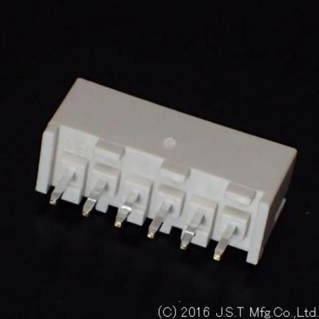 디바이스마트,커넥터/PCB > 직사각형 커넥터 > JST 커넥터 > JST-XH 시리즈 (2.5피치),JST,B6B-XH-2 (LF)(SN),JST 커넥터 / XH 시리즈 / Board-To-Wire Connector / MALE / 스트레이트 DIP 타입 / 2.5mm Pitch / 6Pin