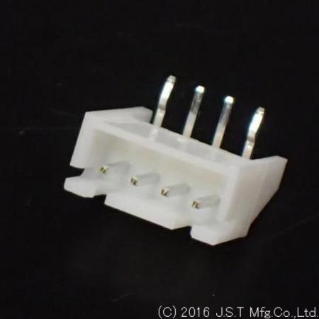 디바이스마트,커넥터/PCB > 직사각형 커넥터 > JST 커넥터 > JST-XH 시리즈 (2.5피치),JST,S4B-XH-A (LF)(SN),JST 커넥터 / XH 시리즈 / Board-To-Wire Connector / MALE / 앵글 DIP 타입 / 2.5mm Pitch / 4Pin