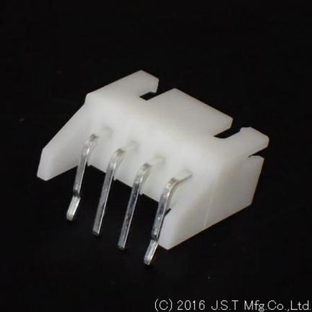 디바이스마트,커넥터/PCB > 직사각형 커넥터 > JST 커넥터 > JST-XH 시리즈 (2.5피치),JST,S4B-XH-A (LF)(SN),JST 커넥터 / XH 시리즈 / Board-To-Wire Connector / MALE / 앵글 DIP 타입 / 2.5mm Pitch / 4Pin