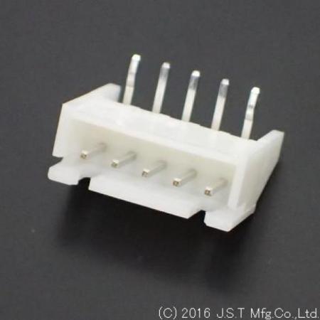 디바이스마트,커넥터/PCB > 직사각형 커넥터 > JST 커넥터 > JST-XH 시리즈 (2.5피치),JST,S5B-XH-A (LF)(SN),JST 커넥터 / XH 시리즈 / Board-To-Wire Connector / MALE / 앵글 DIP 타입 / 2.5mm Pitch / 5Pin