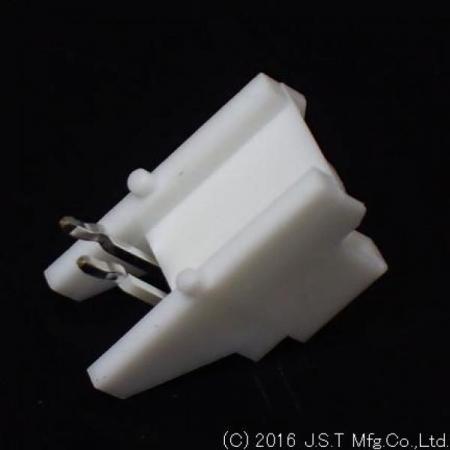 디바이스마트,커넥터/PCB > 직사각형 커넥터 > JST 커넥터 > JST-PA 시리즈 (2.0피치),JST,S02B-PASK-2 (LF)(SN)(P),JST 커넥터 / PA 시리즈 / Board-To-Wire Connector / MALE / 앵글 DIP 타입 / 2.0mm Pitch / 2Pin