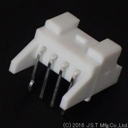 디바이스마트,커넥터/PCB > 직사각형 커넥터 > JST 커넥터 > JST-PA 시리즈 (2.0피치),JST,S04B-PASK-2 (LF)(SN),JST 커넥터 / PA 시리즈 / Board-To-Wire Connector / MALE / 앵글 DIP 타입 / 2.0mm Pitch / 4Pin