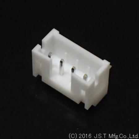 디바이스마트,커넥터/PCB > 직사각형 커넥터 > JST 커넥터 > JST-PH 시리즈 (2.0피치),JST,S4B-PH-K-S (LF)(SN),JST 커넥터 / PH 시리즈 / Board-To-Wire Connector / MALE / 앵글 DIP 타입 / 2.0mm Pitch / 4Pin